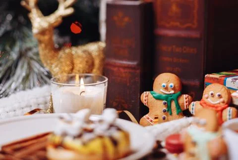 Christmas sweets Stock Photos