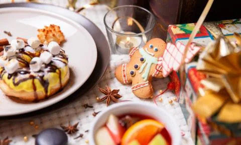 Christmas sweets Stock Photos