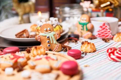 Christmas sweets Stock Photos