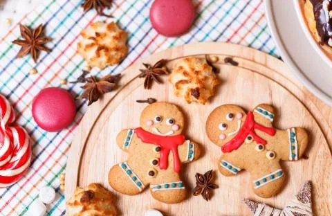Christmas sweets Stock Photos
