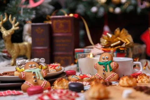 Christmas sweets Stock Photos