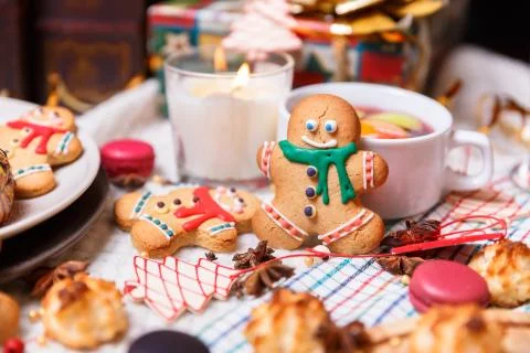 Christmas sweets Stock Photos