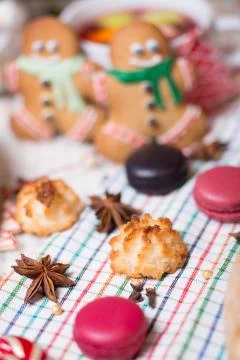 The christmas sweets Stock Photos