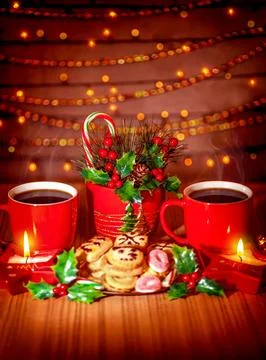Christmas sweets Stock Photos