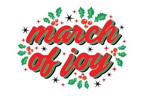 Christmas T-Shirt Design | Merry Christmas Graphic Tee | Festive Holiday Shirt Stock Illustration