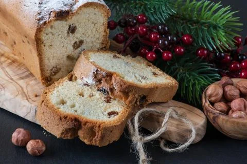 Christmas table Foto stock