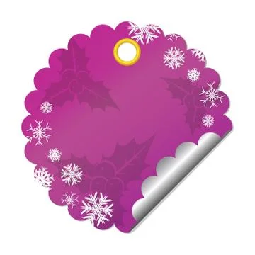 Christmas tags Stock Illustration