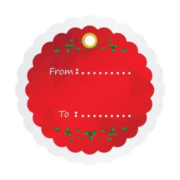 Christmas tags Stock Illustration