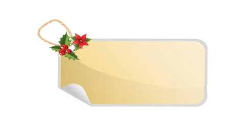 Christmas tags Stock Illustration