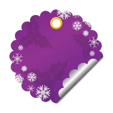 Christmas tags Stock Illustration
