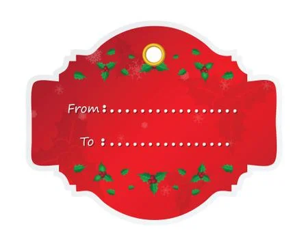 Christmas tags Stock Illustration