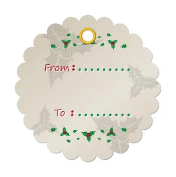 Christmas tags Stock Illustration