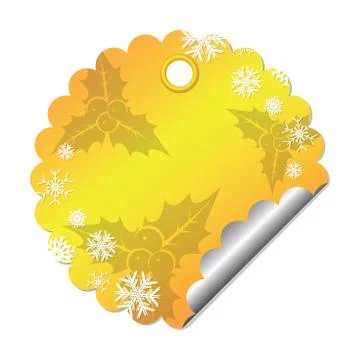 Christmas tags vector Stock Illustration