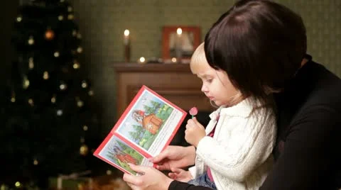 Christmas Tale Stock Footage