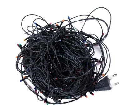 Christmas tangle Stock Photos