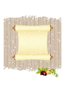 Christmas template Stock Illustration