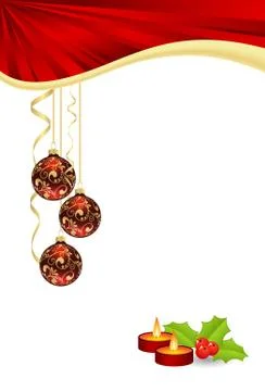 Christmas template Stock-Illustration