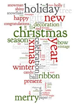 Christmas text cloud An image of nice Christmas text cloud Copyright: xZoo... Stock Photos