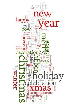 Christmas text cloud An image of nice Christmas text cloud Copyright: xZoo... Stock Photos