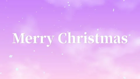 Christmas text message animation motion graphics Stock Footage 162735790