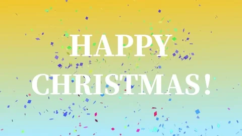 Christmas text message animation motion graphics Video stock 162735861