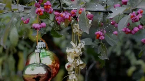 Christmas Theme Background 库存影片 8912680