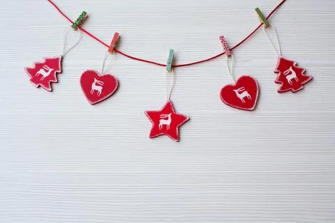 Christmas theme background Stock Photos