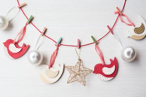 Christmas theme background Stock Photos