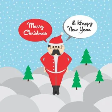 Christmas theme Illustrazione stock