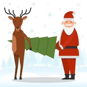 Christmas theme illustration Stock Illustration