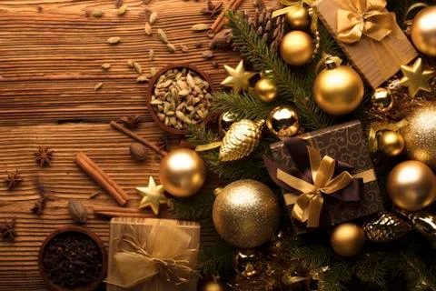 Christmas theme. Stock Photos