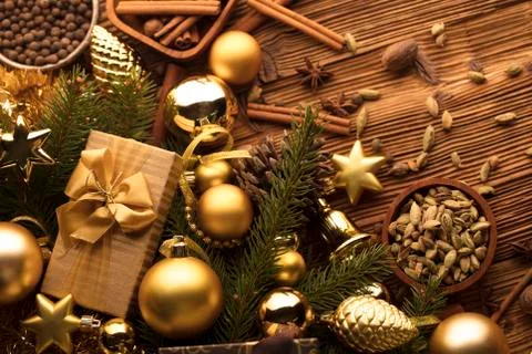 Christmas theme. Stock Photos