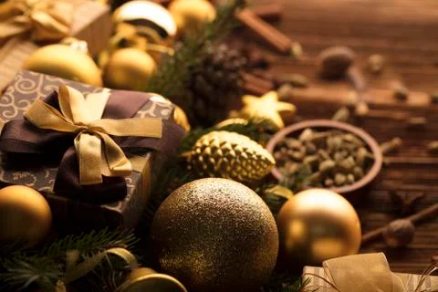 Christmas theme. Stock Photos