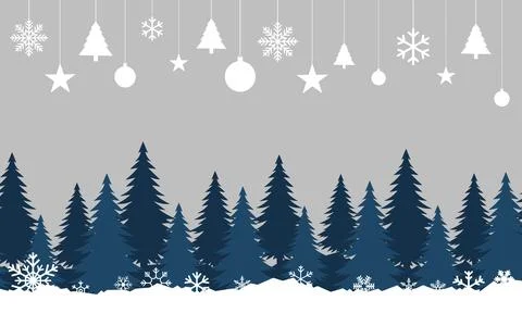 Christmas themed vector background design for the holiday season. Vector il.. Stock Illustration