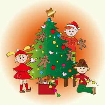 Christmas time Stock Illustration