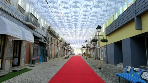 Christmas time in the town. Stock Footage 165948229