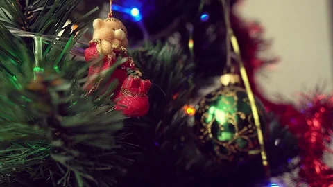Christmas toy bear Stock-Footage 119277741