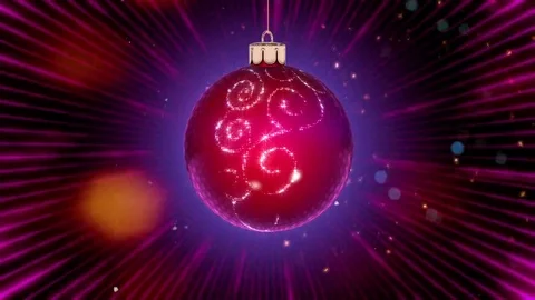Christmas toy red background Stock Footage 69226512
