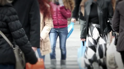 Christmas traffic. Video stock 33409666