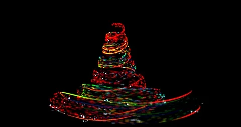 Christmas tree - 01 Video stock 105723501