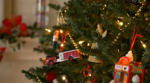 Christmas Tree 02 库存影片 57539594