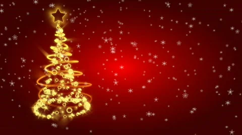 Christmas tree 03 Stock Footage