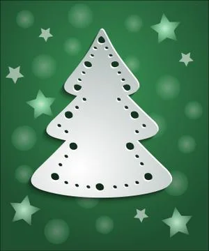 Christmas tree 1 Stock Illustration