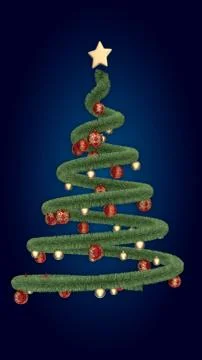 Christmas tree 14 Stock Illustration
