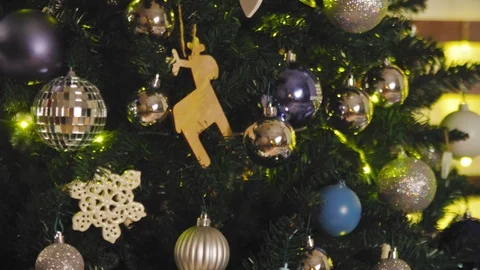 Christmas tree 4K Stock Footage 98795882