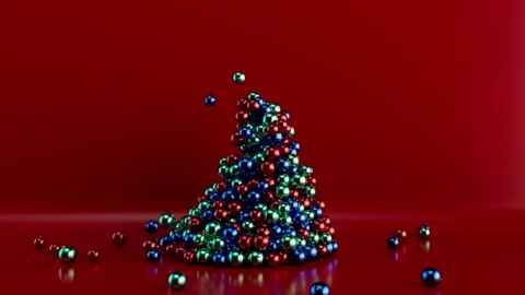 Christmas tree 4k Stock Footage 260123472