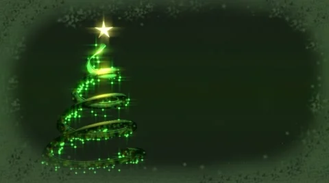 Christmas tree abstract Stock Footage 11830108