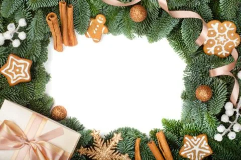 Christmas tree and decor Stock-Fotos