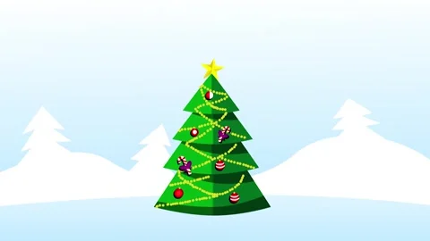 Christmas Tree and Gift Boxes Stock Footage 256953679