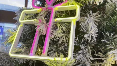 Christmas Tree and gift 스톡 동영상 165704135